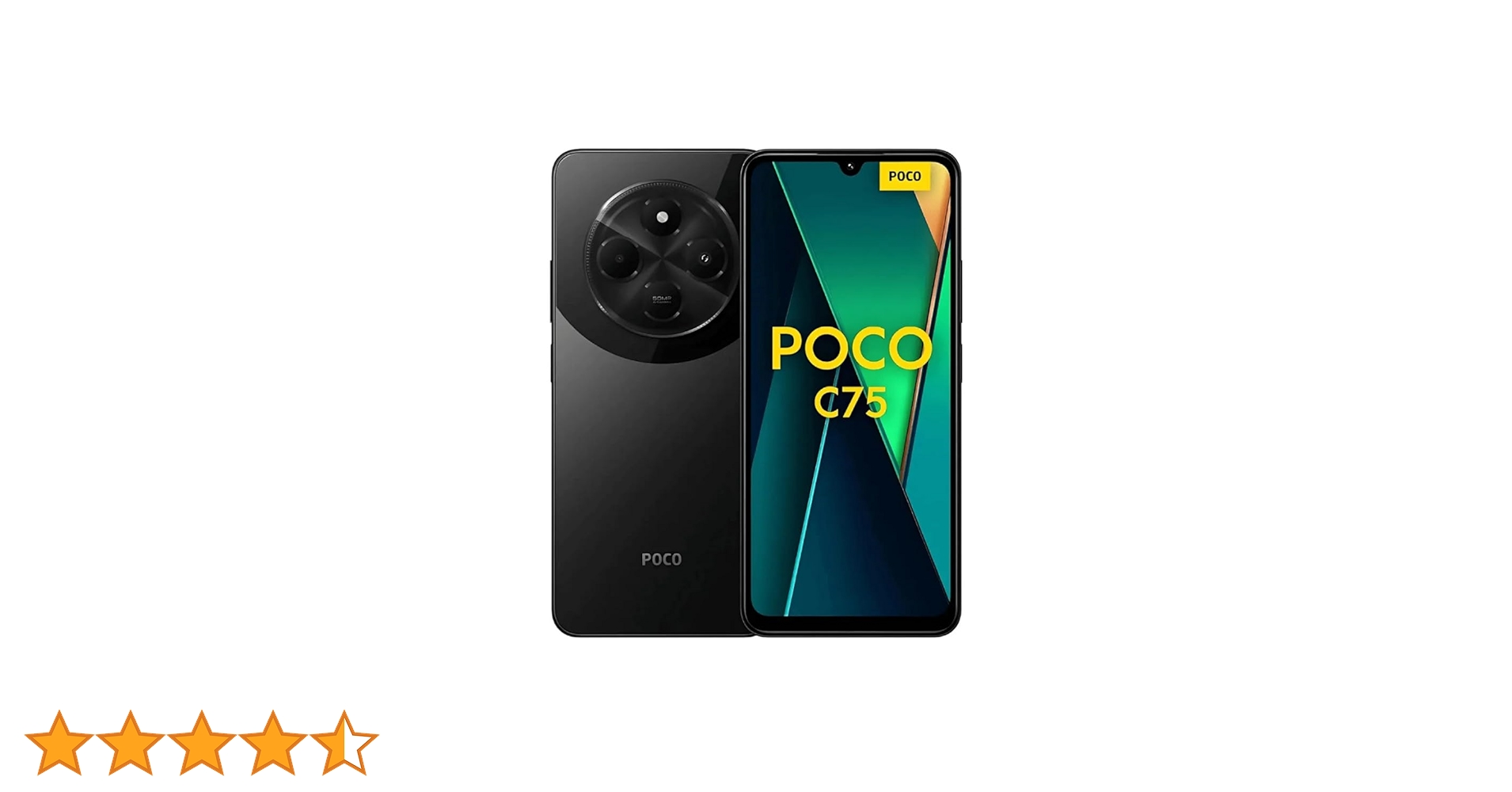 POCO C75 ブラック 8GB RAM 256GB ROM Smartfon Xiaomi POCO C75 8+256GB Black 8+256GB Black | Mi